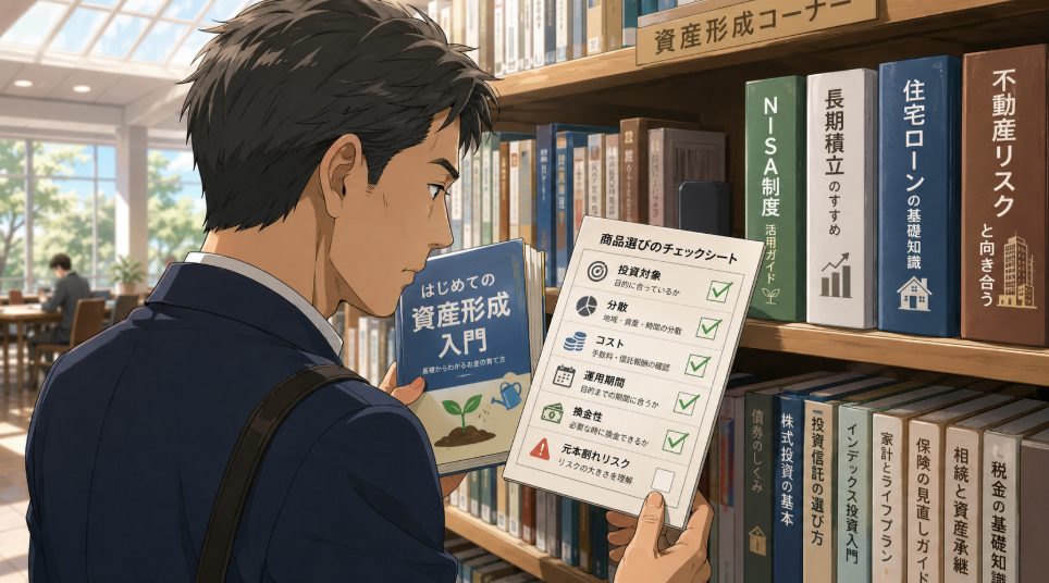 商品は目的・期間・コストで確認する